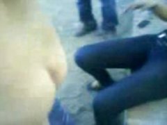 Studenți Amatori Sex Public în Aer Liber