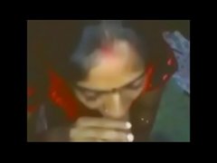 Sensual Indian Woman Performing Classical Oral Sex